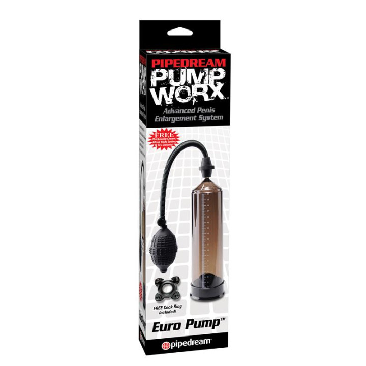 Pump Worx Succionador Euro Pump Color Negro de Pumpworx | VibraZon