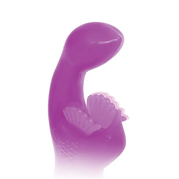 Vibrador Happy Hummer Púrpura de Wanachi