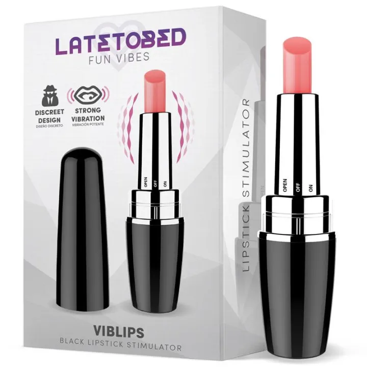 Viblips Estimulador Pintalabios Negro de Latetobed