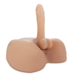 Masturbador Realístico Pene con Testículos de Pdx Toyz | VibraZon