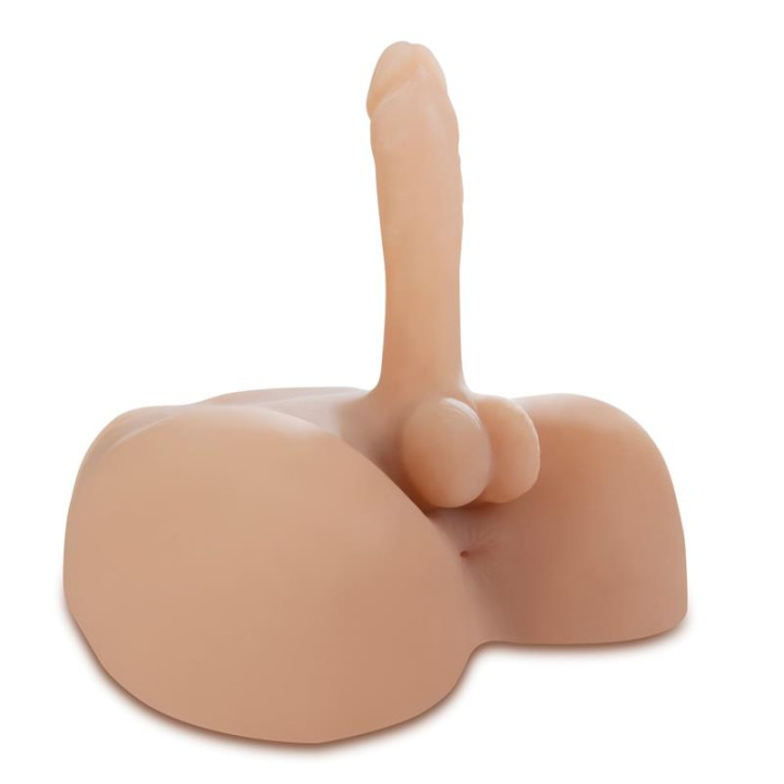 Masturbador Realístico Pene con Testículos de Pdx Toyz | VibraZon