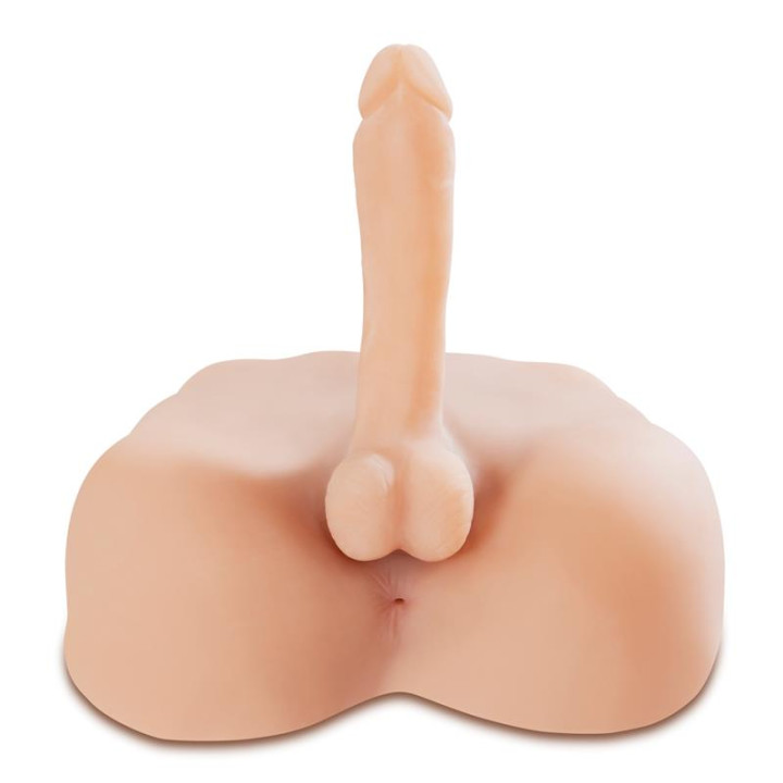 Masturbador Realístico Pene con Testículos de Pdx Toyz | VibraZon