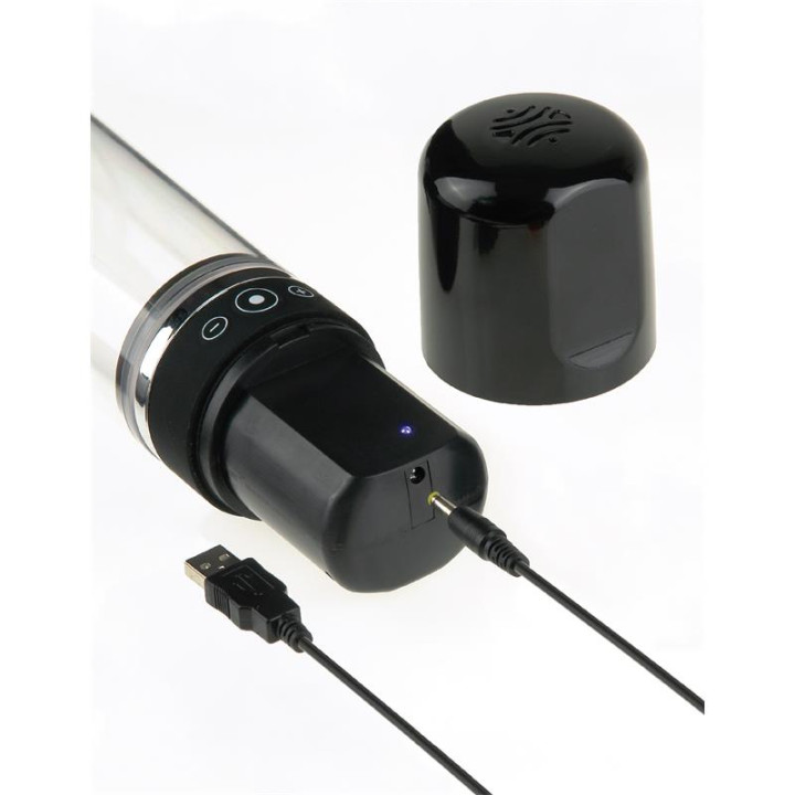 Pump Worx Succionador Rechargable Auto-Vac Color Negro de Pumpworx | VibraZon