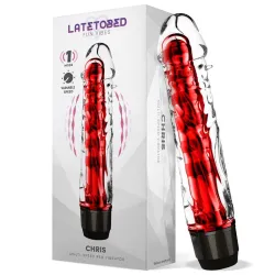 Chris Vibrador Multi Velocidad Rojo de Latetobed