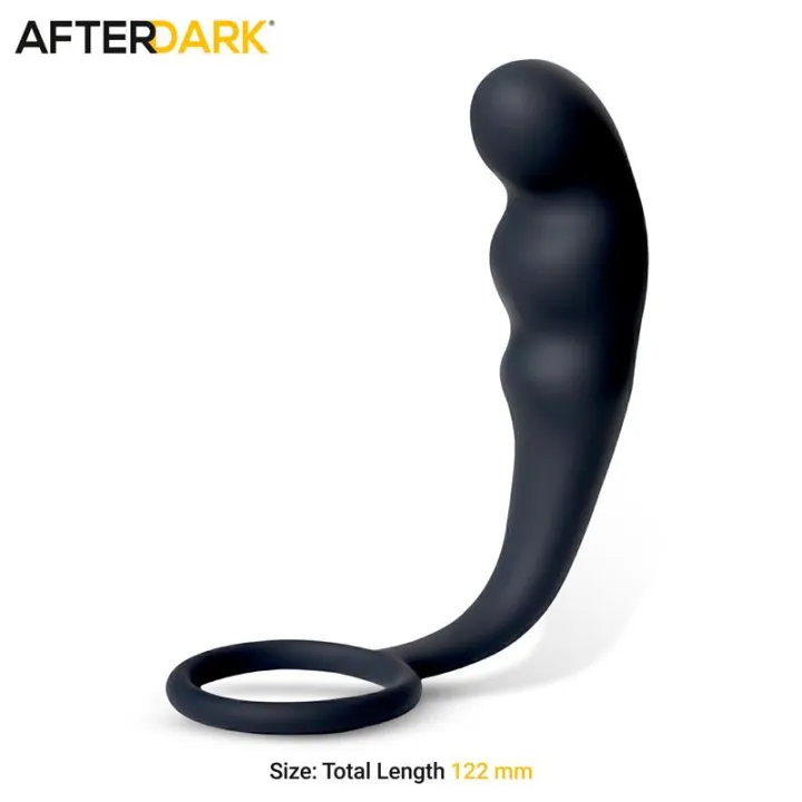 Pantor Plug Anal con Anillo de Silicona de Afterdark