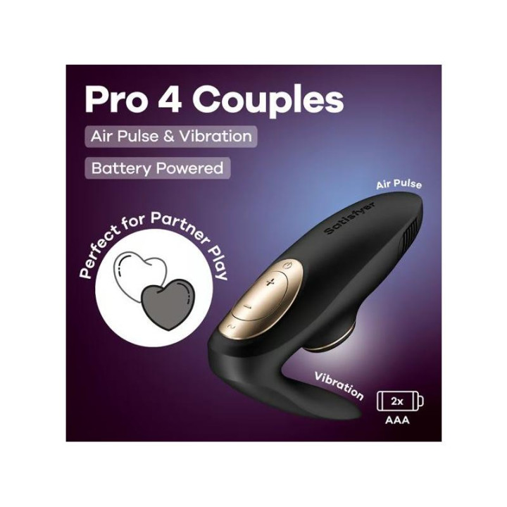 Pro 4 Couples Bettery Series de Satisfyer | VibraZon
