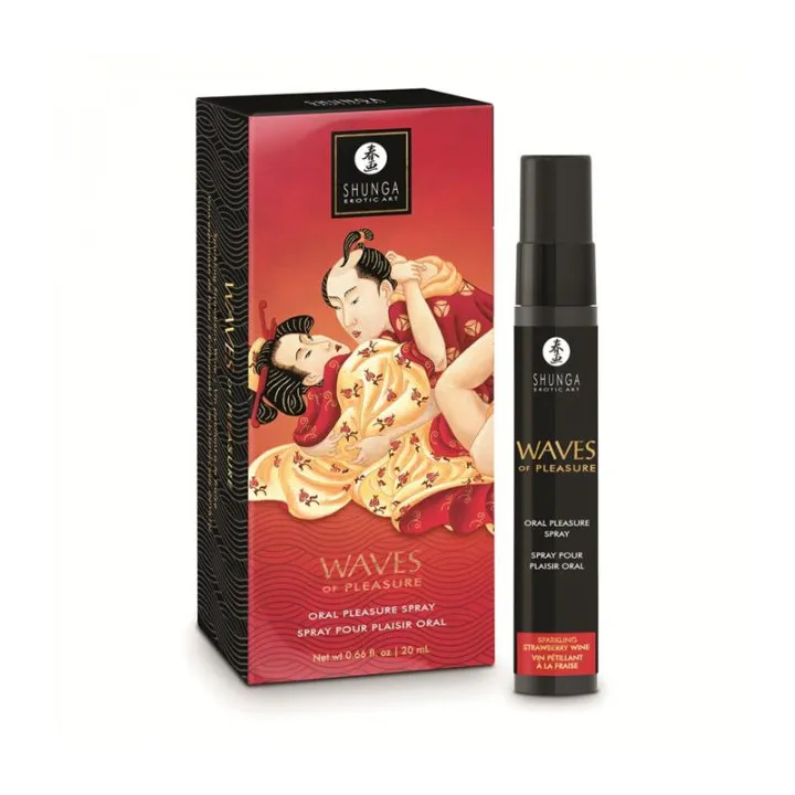 Spray Oral Waves of Pleasure Vino Espumoso 20 ml de Shunga