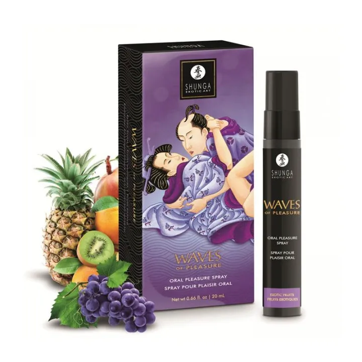 Spray Oral Waves of Pleasure Frutas Exóticas 20 ml de Shunga