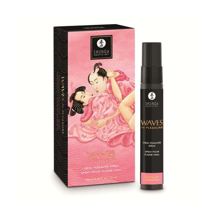 Spray Oral Waves of Pleasure Sandía 20 ml de Shunga | VibraZon