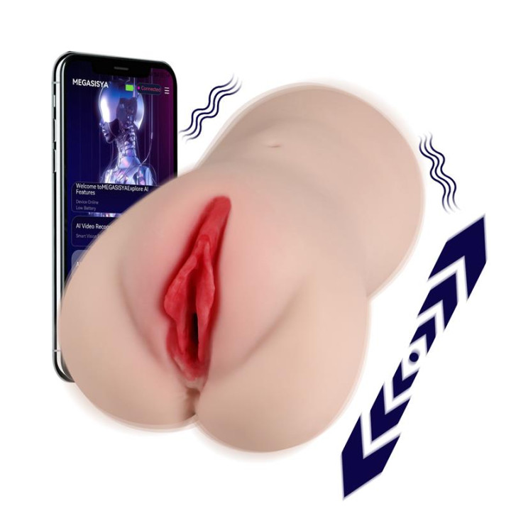 Eliza Vagina y Ano con Vibración, Thrusting y APP 1.83 kg de Xise | VibraZon