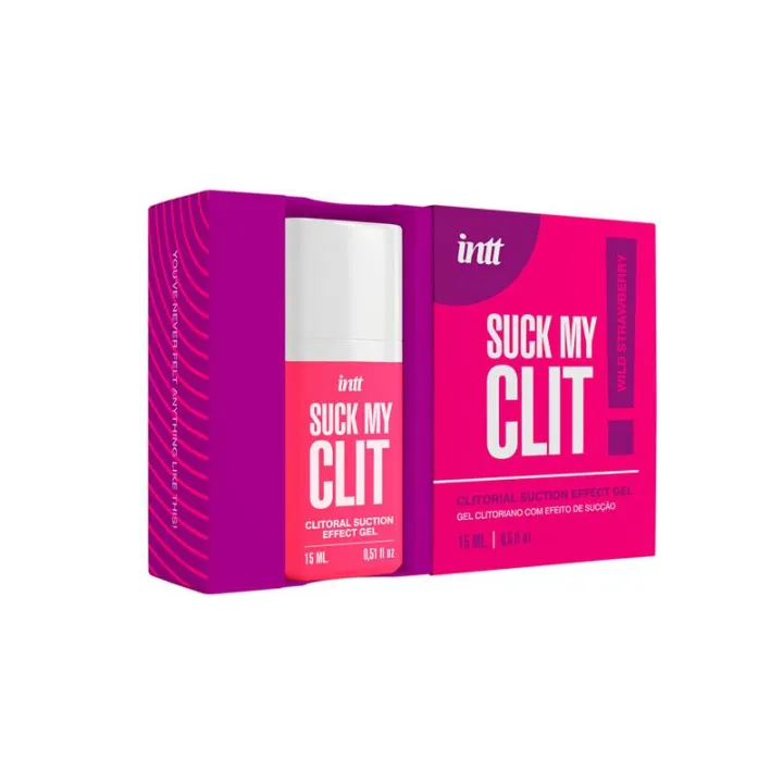 Suck My Clit Fresa Salvaje Succión Gel de Intt