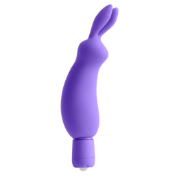 Neon Mini Vibrador Luv Bunny Púrpura | VibraZon