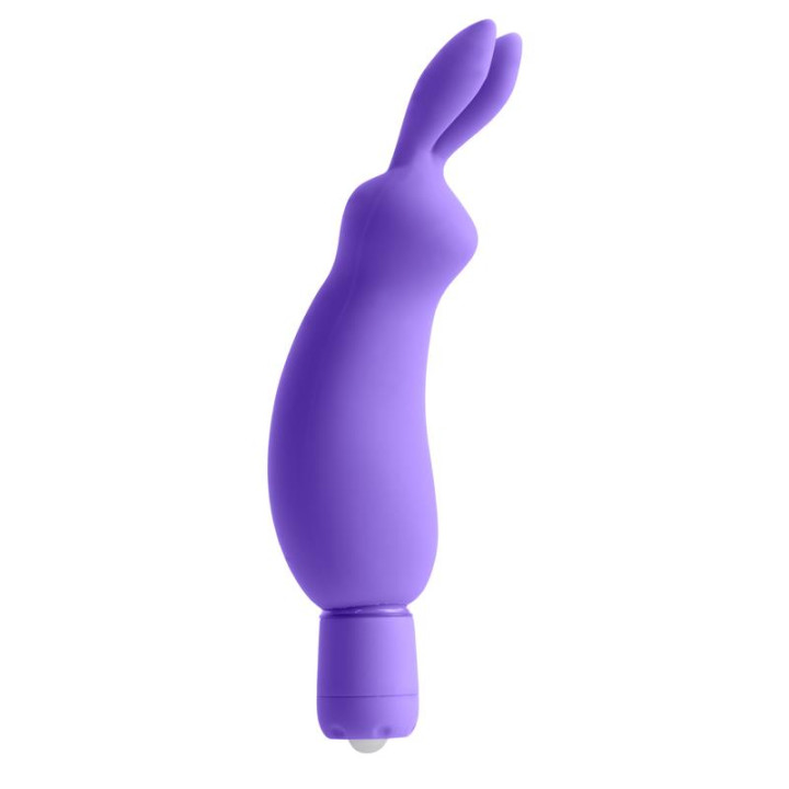 Neon Mini Vibrador Luv Bunny Púrpura | VibraZon