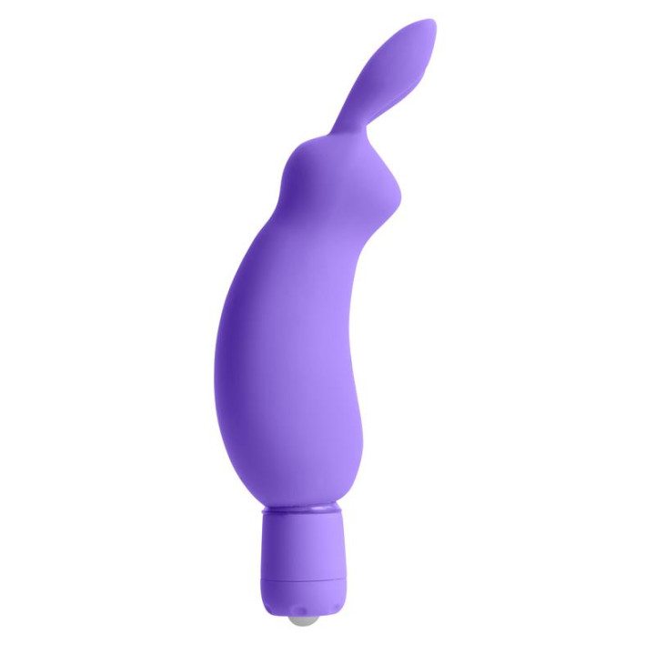 Neon Mini Vibrador Luv Bunny Púrpura | VibraZon