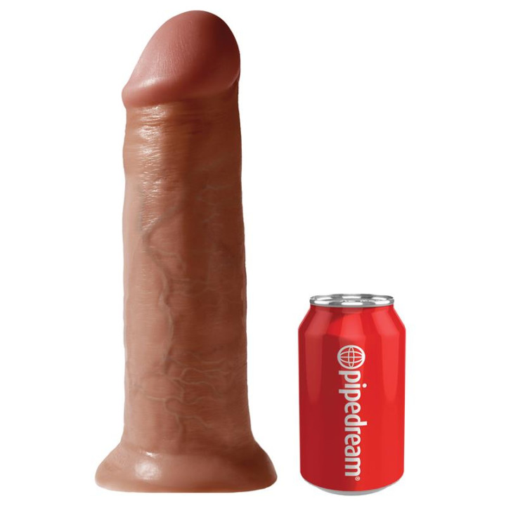 Dildo 12 Bronceado de King Cock | VibraZon