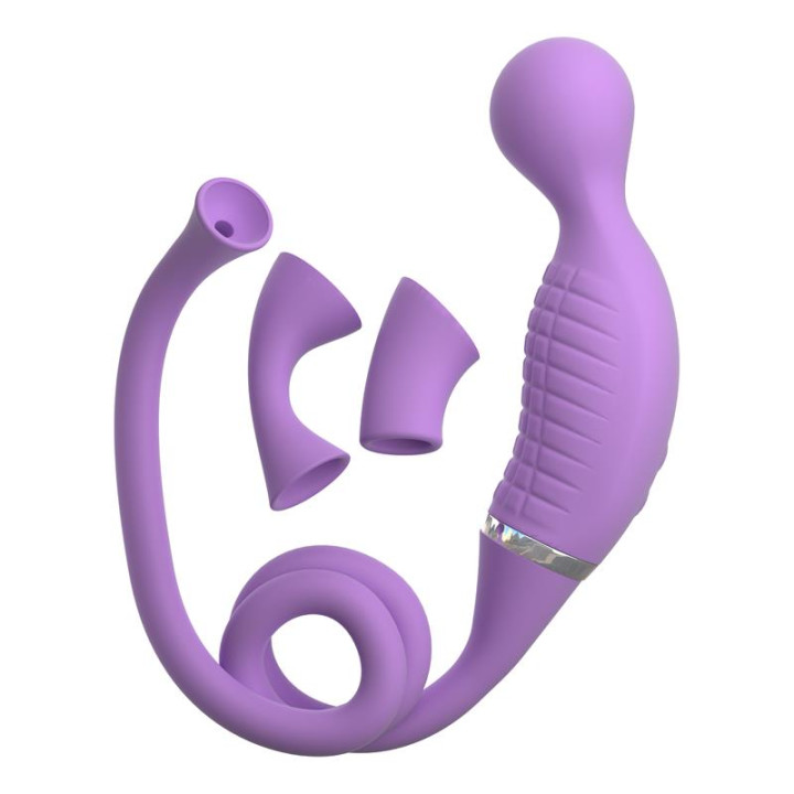 Climax-Her Vibrador y Estimulador con 2 Cabezales de Fantasy For Her | VibraZon