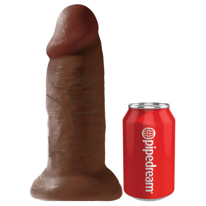 Dildo Chubby 10 Marron de King Cock | VibraZon