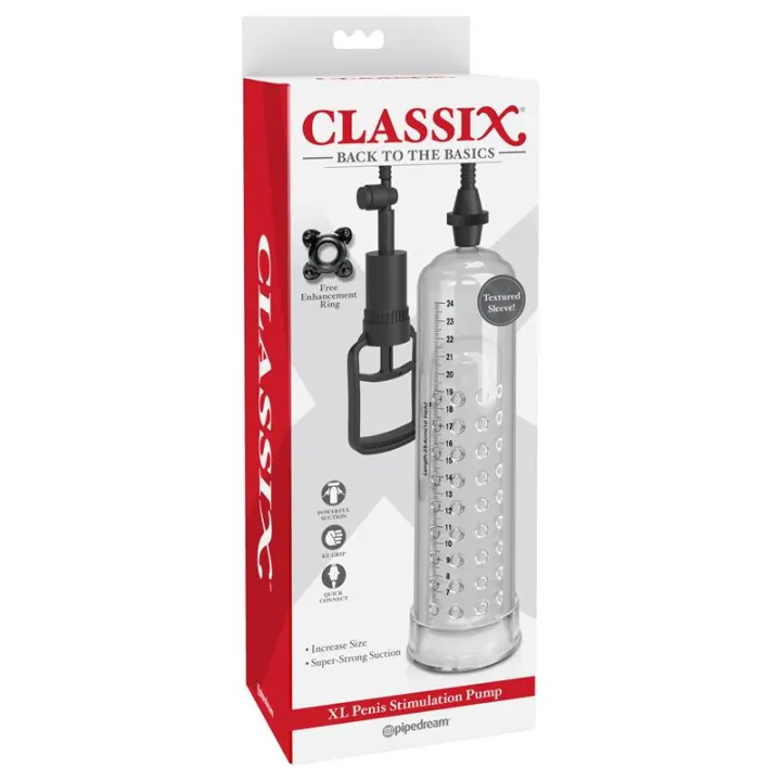 Bomba de Succión Texturizada Extra Grande 68 cm de Classix