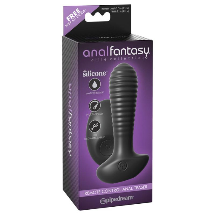 Anal Teaser Estimulador Anal con Vibración de Anal Fantasy Elite | VibraZon