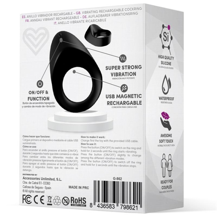 Picker Anillo Vibrador Parejas Silicona de Latetobed | VibraZon