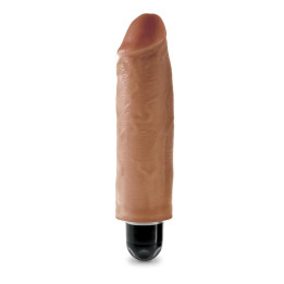 Vibrador Stiffy 6 Bronceado de King Cock | VibraZon
