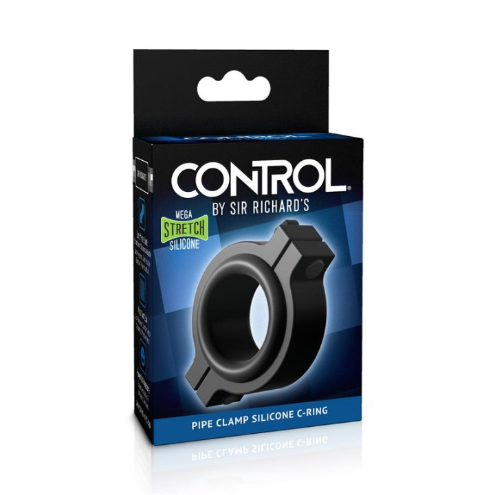 Anillo Pene o Testiculos Control Pipe-Clamp Silicona de Sir Richards | VibraZon