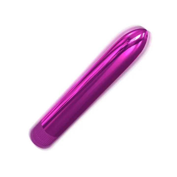 Bala Vibradora Rosa Metálico 18 cm de Classix