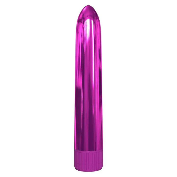 Bala Vibradora Rosa Metálico 18 cm de Classix