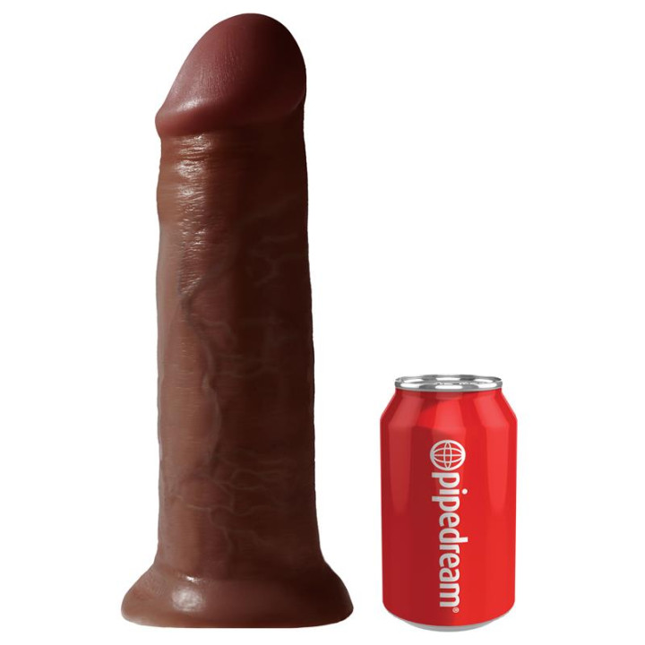 Dildo 12 Marron de King Cock | VibraZon