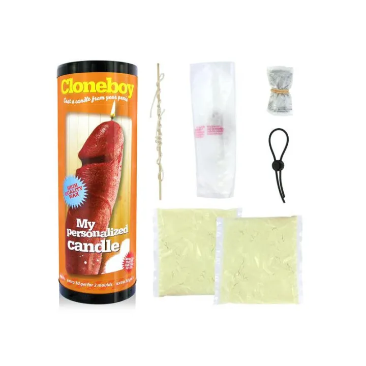 Clonador Dildo Forma de Vela de Cloneboy