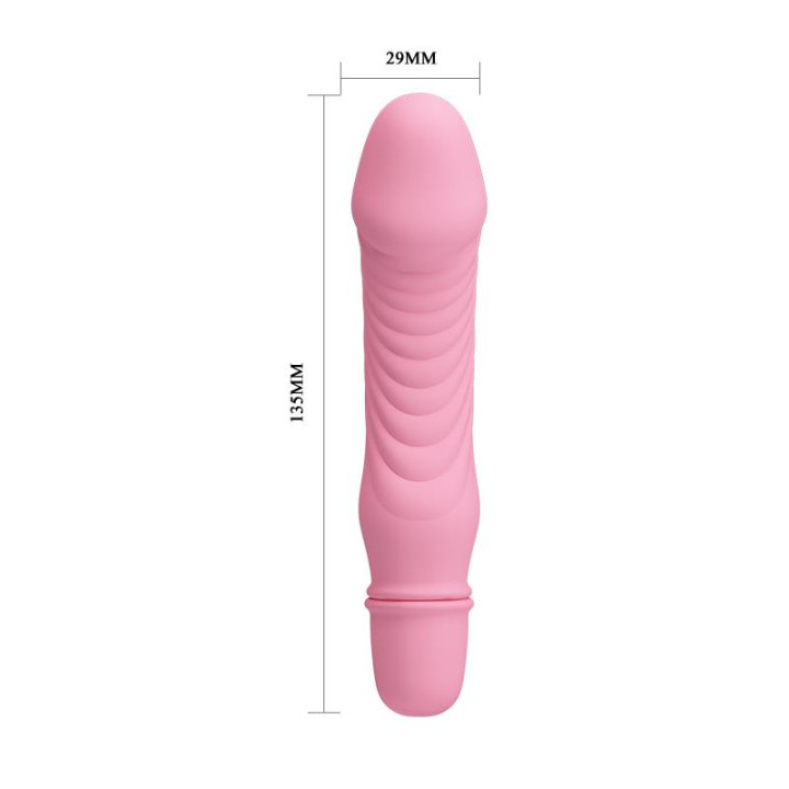 Estimulador Stev Color Rosa Claro de Prettylove | VibraZon