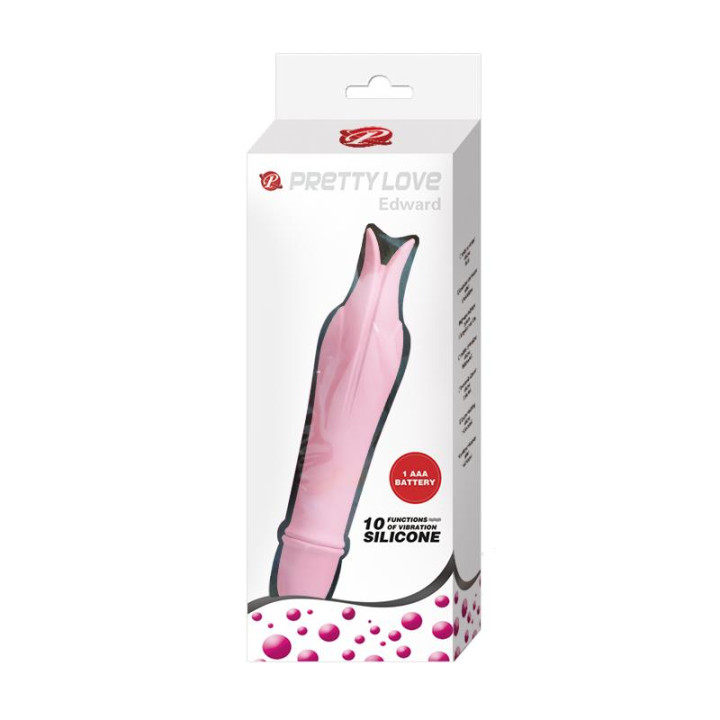 Estimulador Edward Color Rosa Claro CL90 de Prettylove | VibraZon