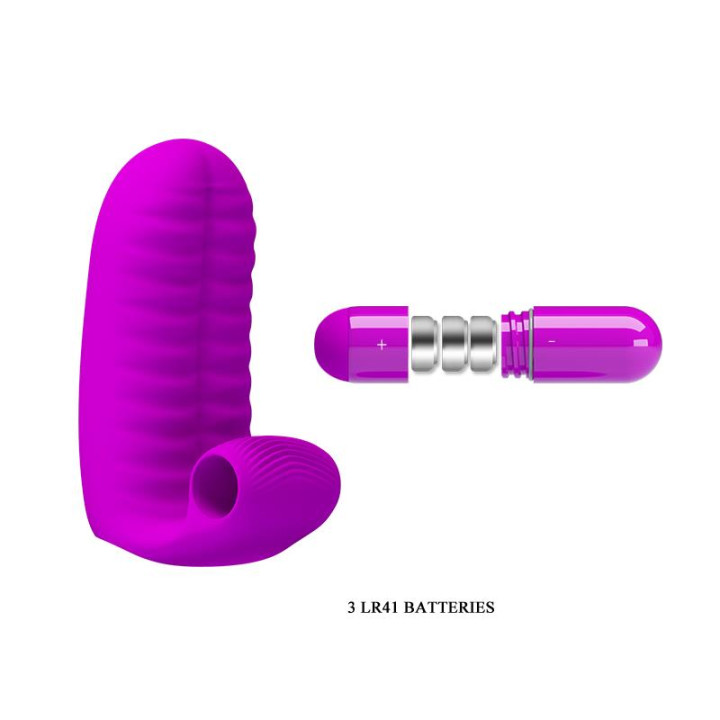 Funda para el Dedo Abbott Color Rosa de Prettylove | VibraZon