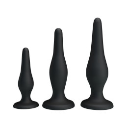 Butt Plug Set of 3 Clave 35 de Prettylove | VibraZon