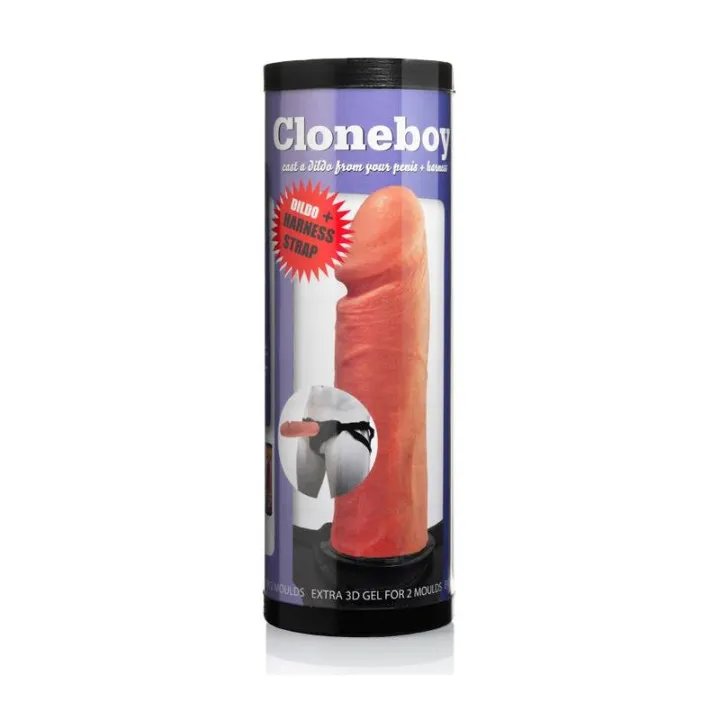 Clonador Dildo con Arnés Natural de Cloneboy