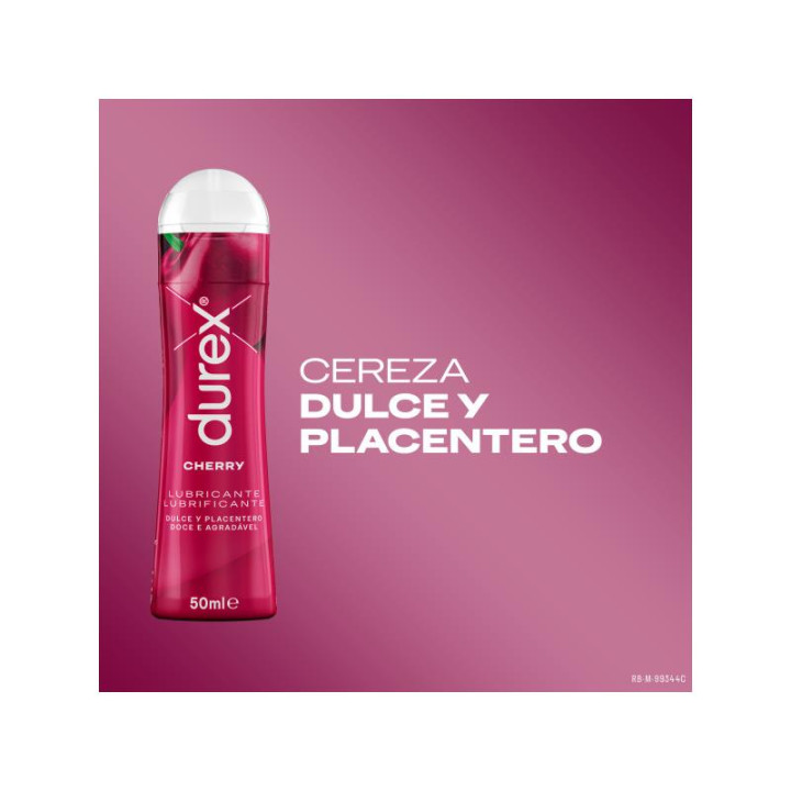 Lubricante Durex Play Cherry 50 ml | VibraZon