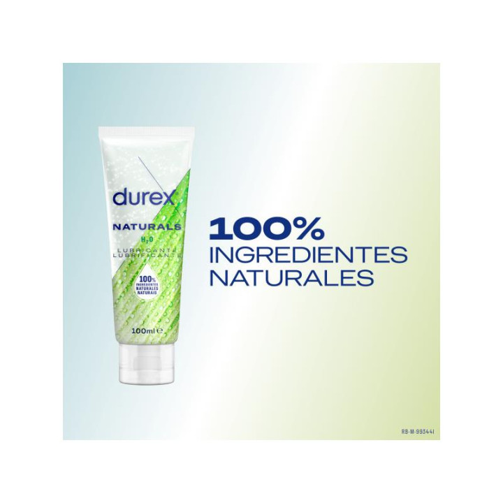Gel Lubricante Naturals 100 ml de Durex | VibraZon