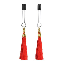 Pinzas para Pezones Rojo de Lovetoy | VibraZon