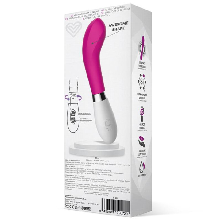 Benty Vibrador Silicona Rosa de Latetobed | VibraZon