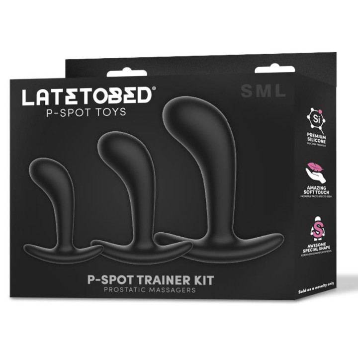Set de 3 Masajeadores Prostáticos de Latetobed | VibraZon