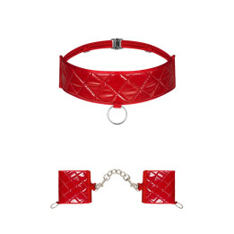 Hunteria Chocker y Esposas de Obsessive | VibraZon