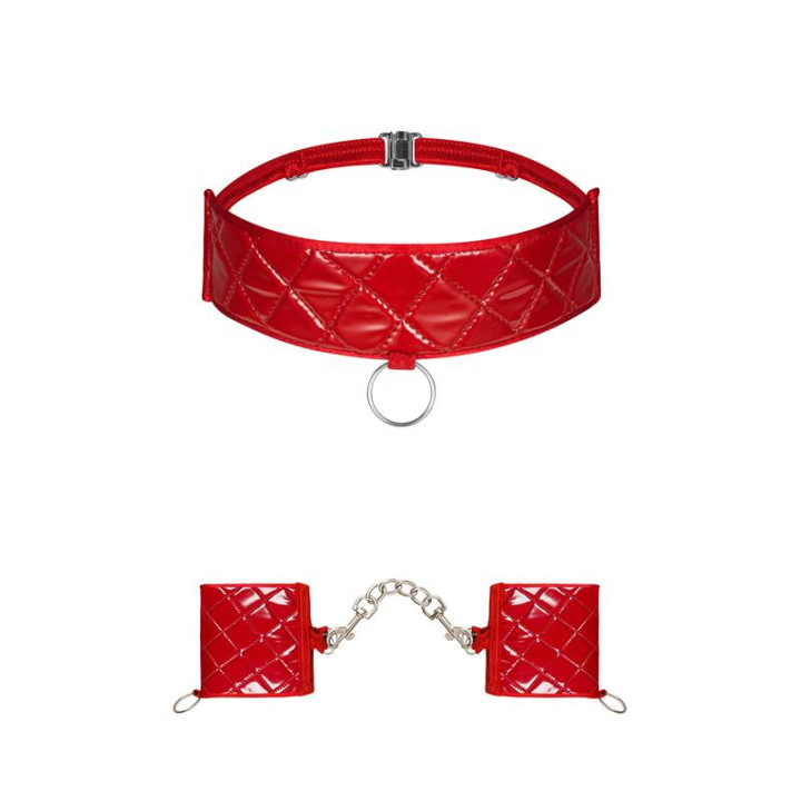 Hunteria Chocker y Esposas de Obsessive | VibraZon