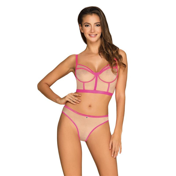 Nudelia Set de 2 Piezas Rosa de Obsessive | VibraZon