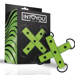 Ataduras Hogtie que Brilla en la Oscuridad de Intoyou Shining Line