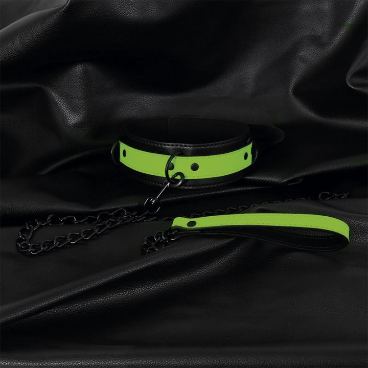 Collar con Correa que Brilla en la Oscuridad de Intoyou Shining Line | VibraZon