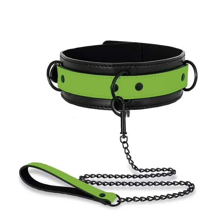 Collar con Correa que Brilla en la Oscuridad de Intoyou Shining Line