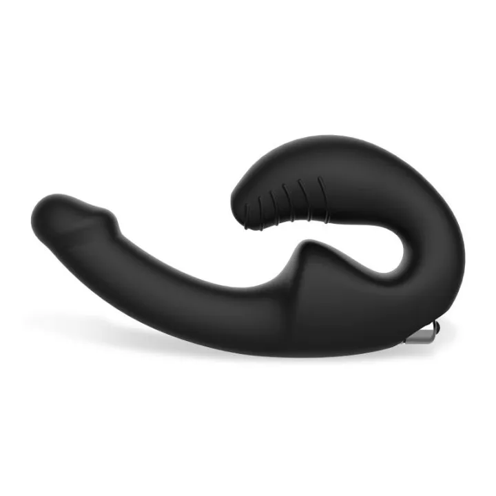 Strap-on Vibrador Doble sin Arnés de Intoyou
