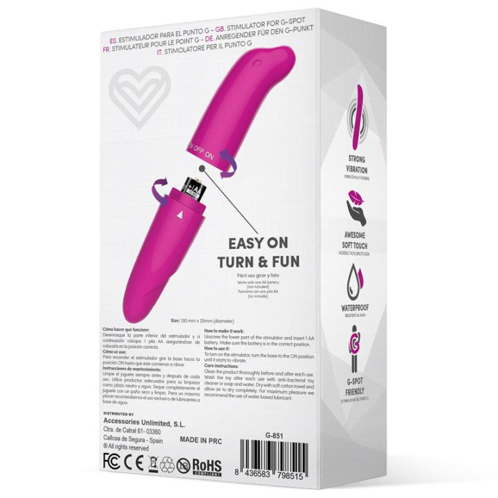 Morton Estimulador Easy Quick Rosa de Latetobed | VibraZon