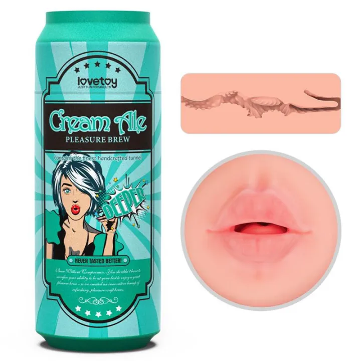 Lata Masturbadora Boca Cream Ale de Lovetoy