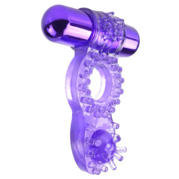 Fantasy C-Ringz Super Anillo Ball-Banger Púrpura | VibraZon